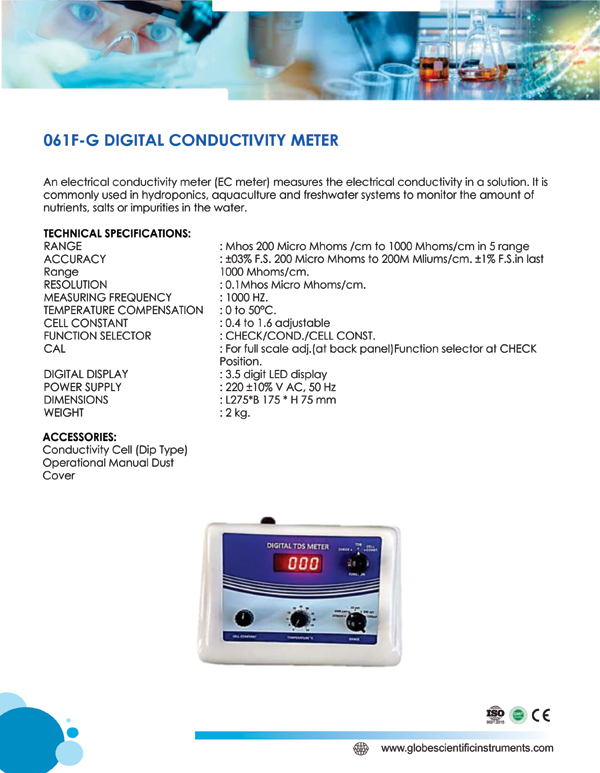 DIGITAL CONDUCTIVITY METER