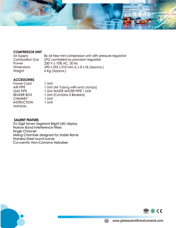 DIGITAL FLAME PHOTOMETER 