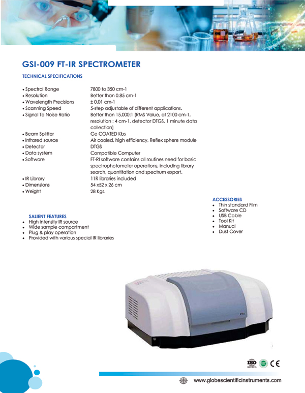 FT-IR SPECTROMETER