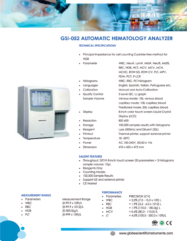 GSI-052-AUTOMATIC-HEMATOLOG
