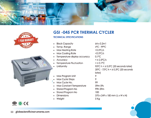 PCR THERMAL CYCLER 